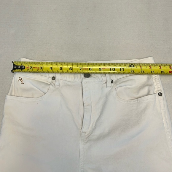 RALPH LAUREN WHITE HIGH RISE FLARE JEANS SIZE 28 - Picture 13 of 17